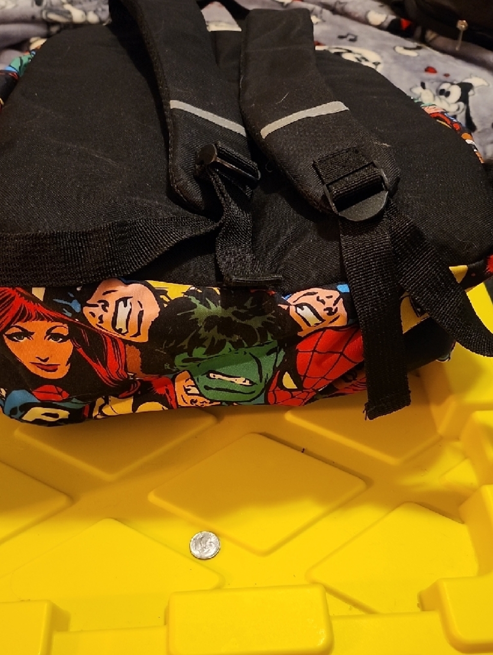Marvel Red & Multi Superhero Character Backpack Accessory - Picture 7 of 7